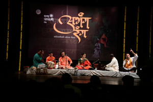 performance by artists Pt.Kaivalyakumar Gurav and Kalyani Salunke 